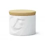 FIFTYEIGHT PRODUCTS BHS FIFTYEIGHT Laikymo stiklainis 900ml Linksmas Baltas (T023101)
