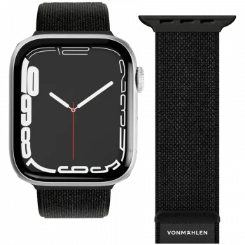 VONMÄHLEN Fitness Loop 2 sportinis apyrankė Apple Watch 44mm, 45mm, 46mm, 49mm - juoda