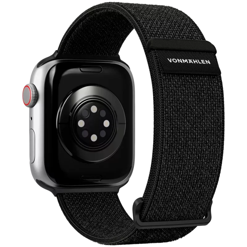 VONMÄHLEN Fitness Loop 2 sportinis apyrankė Apple Watch 44mm, 45mm, 46mm, 49mm - juoda