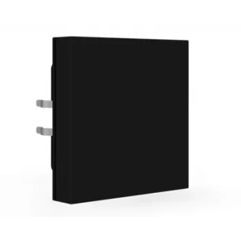 MDT KNX mygtukas su šviesos funkcija Light 55 Basic 1 kanalo matinis juodas BE-TAL55B106.01