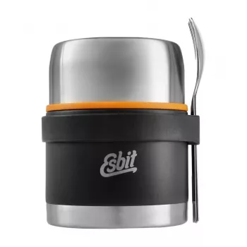 Esbit Classic maisto termosas su stalo įrankių rinkiniu 0,5L - juodas