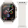 VONMÄHLEN Classic nailono kilpa Apple Watch 40/41/42mm, kreminės spalvos
