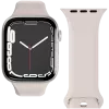 VONMÄHLEN Classic Band 2, skirta Apple Watch 44mm, 45mm, 49mm, vieno dydžio, kreminės spalvos