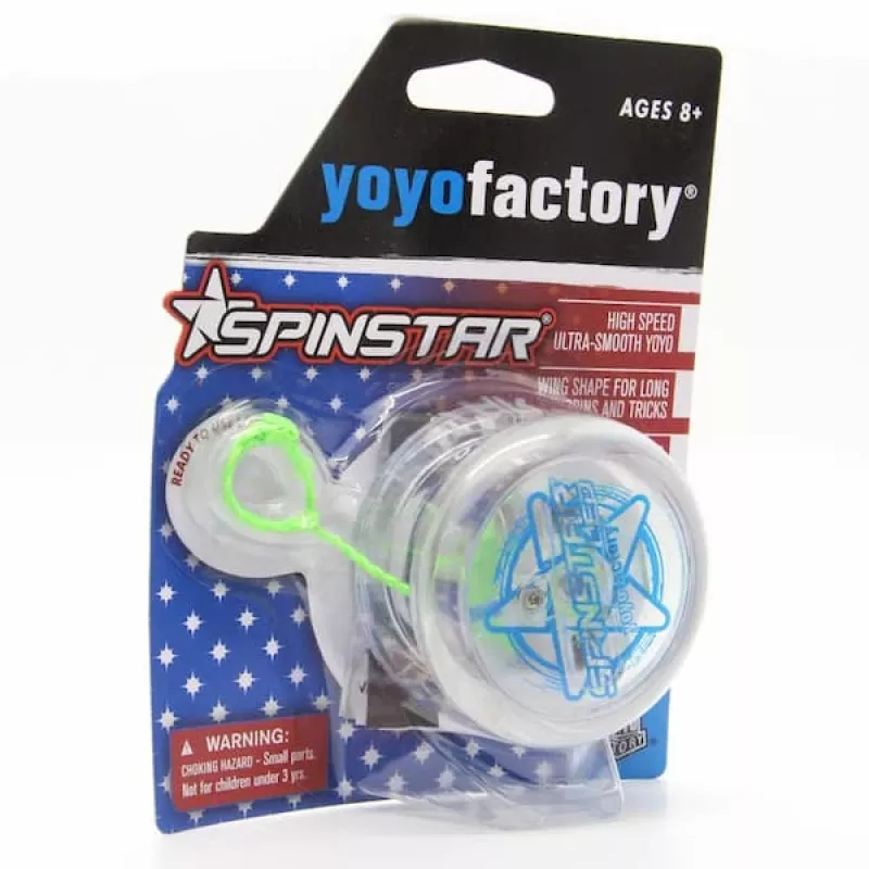 YoYoFactory Spinstar šviečiantis tamsoje mėlynas pradedantiesiems ir pažengusiems jojo