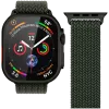 VONMÄHLEN austas kilpinis apyrankė Apple Watch 44/45/46/49mm, alyvuogių juoda