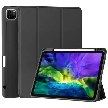 MRDISC atlenkiamas viršelis Apple iPad Pro M4 - juodas TPU MG-FLIPIPADPM4