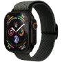 VONMÄHLEN austas loop juosta Apple Watch 40/41/42mm, alyvuogių juoda