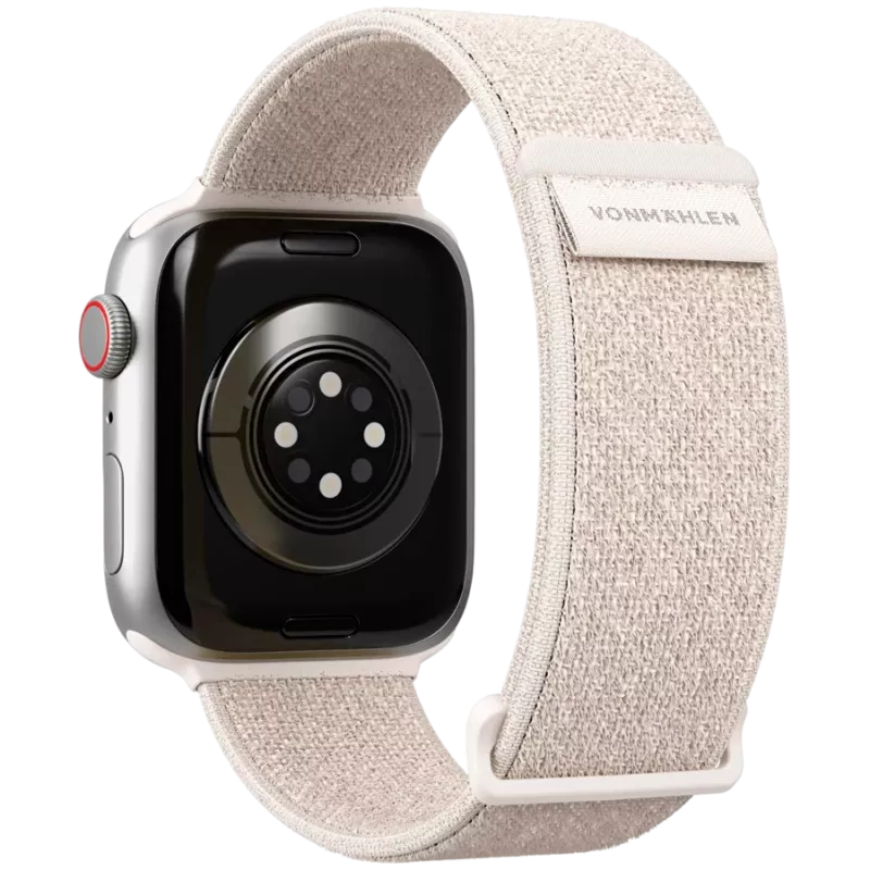 VONMÄHLEN Fitness Loop 2 laikrodžio apyrankė Apple Watch 44/45/46/49mm, kreminė