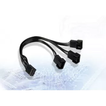 Inter-Tech AC PWM-Y-3 PWM Y kabelis trims ventiliatoriams, 4 kontaktų, 15 cm 88885652