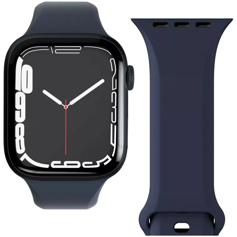 VONMÄHLEN Classic Band 2, skirta Apple Watch 44/45/46/49mm, tamsiai mėlyna