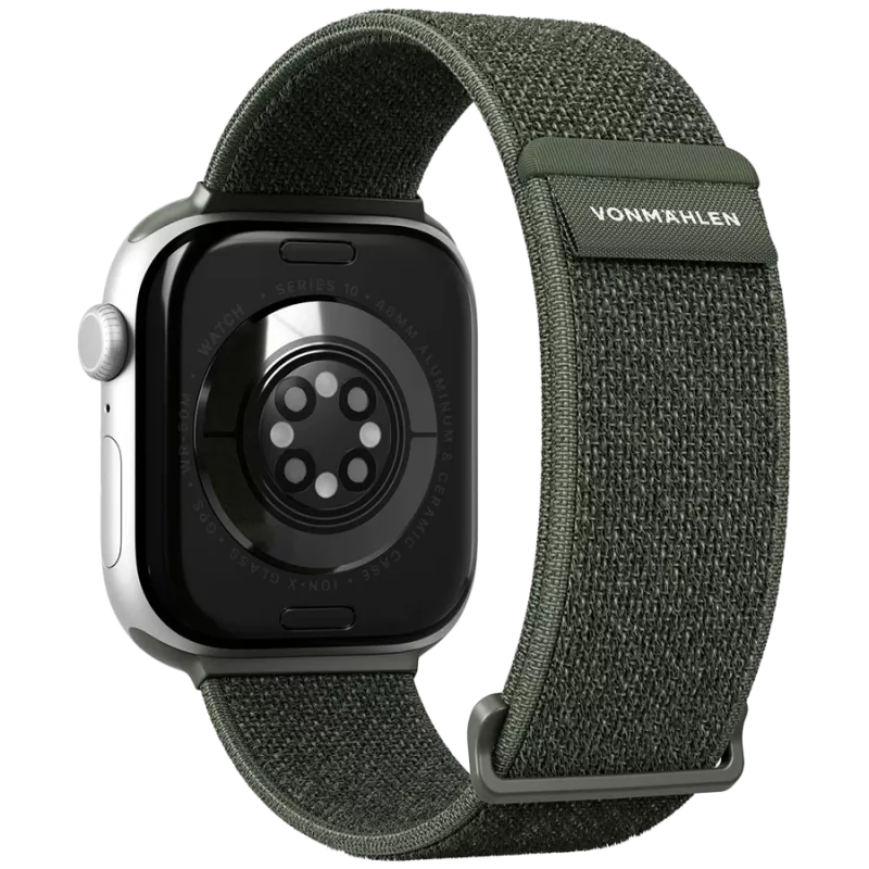 VONMÄHLEN Fitness Loop 2 40, 41, 42mm vieno dydžio, alyvuogių spalvos