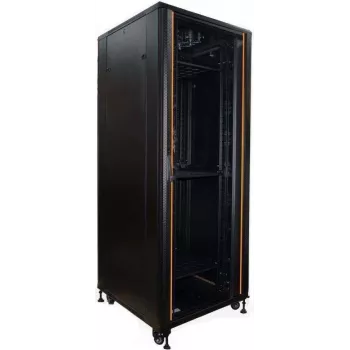 IT-BUDGET 19 inch serverio spintos SRK 42U 800x1000 mm stiklinės/plieninės durelės juodos, iš anksto surinktos