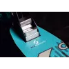 Six Degrees AU 514 paspirtukas 230 mm priekinis / 215 mm galinis ratas, turkio spalvos