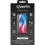 PowerRay itin patvarus 3D visiškai klijuojamas stiklo ekrano apsauginis stiklas iPhone XR, juodas PR-3DFGIPHXRBL