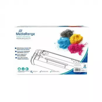 MediaRange MRHPTCE401A žydras tonerio kasetė, suderinama, 6000 puslapių, skirta HP LaserJet Enterprise 500 M551/M570/M575
