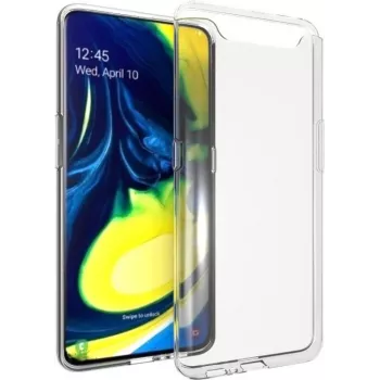 CYOO itin plonas silikoninis dėklas Samsung Galaxy A80/A90 - permatomas