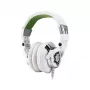 Thermaltake Tt eSPORTS Dracco baltos spalvos ausinės su 50mm tvarkyklėmis, dvigubu 3.5mm, linijiniu valdymu