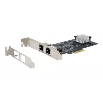 EXSYS dviguba 5 gigabitų Ethernet PCIe x2 plokštė (Realtek RTL8126) EX-60152