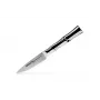 Samura Harakiri 80 mm AUS-8 nerūdijančio plieno juodas smulkiam pjaustymui skirtas peilis