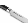 SAMURA Harakiri duonos peilis 230 mm dantytais ašmenimis, AUS-8 nerūdijantis plienas, juoda ABS rankena