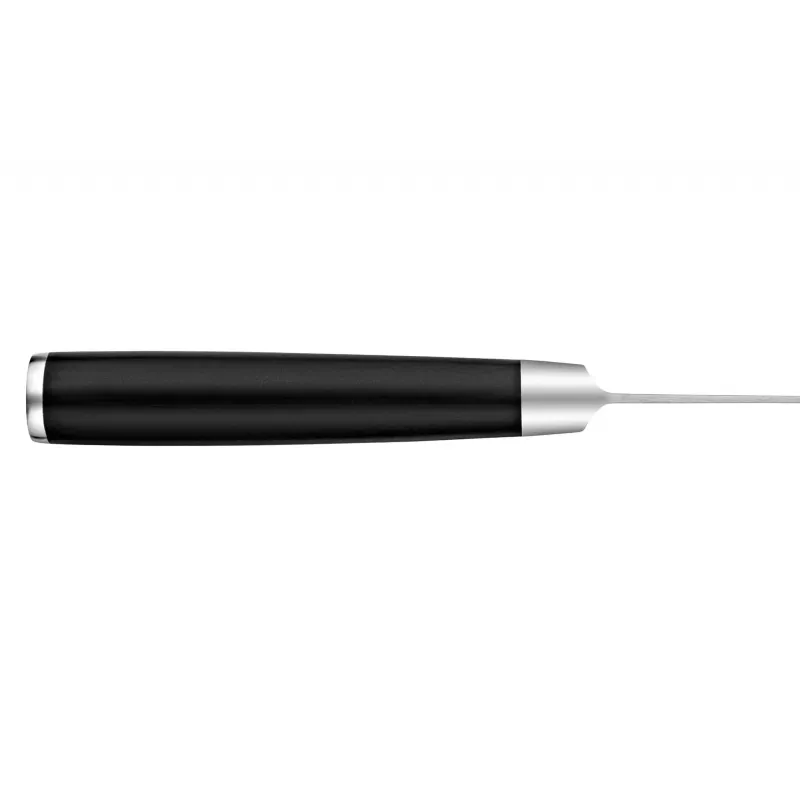 SAMURA Harakiri universalus peilis 150 mm AUS-8 nerūdijantis plienas juoda rankena