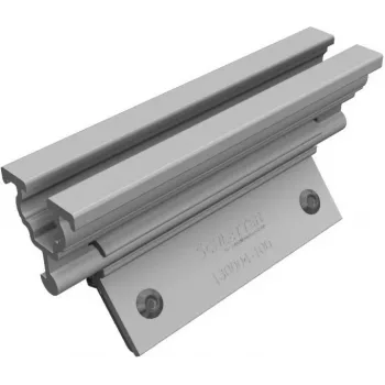 Schletter Solar ClampFit 130004-200 universalus modulių spaustukas rėminiams PV moduliams (30-50 mm), juodas anoduotas aliuminis