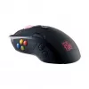 Thermaltake VOLOS juoda lazerinė žaidimų pelė, 6500 DPI, 14 mygtukų, laidinė
