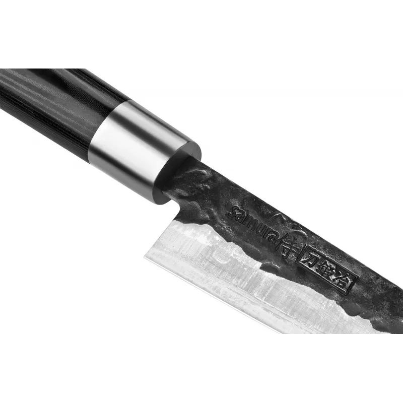 SAMURA Blacksmith Nakiri peilis 162 mm, AUS-8 nerūdijantis plienas, plaktas ašmenys, G10 rankena