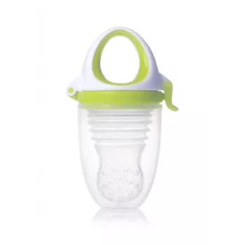 Kidsme Food Feeder Plus kūdikių maisto tiektuvas nuo 6 mėnesių, žalios spalvos
