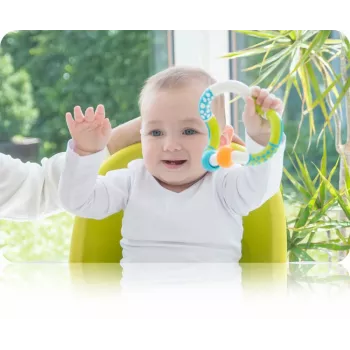 Kidsme Grab, Loop, Bend & Learn barškutis, 3M+