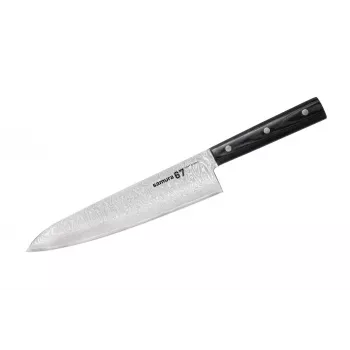 SAMURA Damascus pjaustymo peilis 208 mm