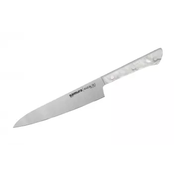 SAMURA Harakiri universalus peilis 150 mm akrilo rankena juodas