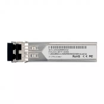 EXSYS EX-SFP-0055 SFP siųstuvas-imtuvas LC Duplex Multimode 550m 1.25Gbps 850nm -40°C to 80°C