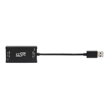 EXSYS EX-1501HMVS-A 1 prievado USB 3.2 Gen 1 pramoninis šakotuvas su 15KV ESD apsauga nuo viršįtampių