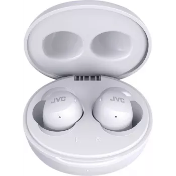 JVC Gumy Air tikros belaidės ausinės, baltos