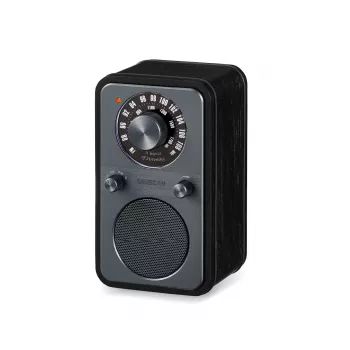 Sangean WR-9 Nešiojamas FM/AM radijas iš tikro medžio Midnight Oak su Bluetooth 8W