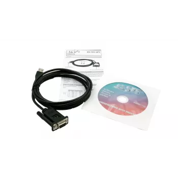 EXSYS EX-1311-2FT USB 2.0 į RS-232 serijinis adapteris, DB9 moteriškas, FTDI lustas, pramoninis temperatūros diapazonas