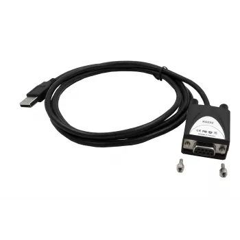 EXSYS USB 2.0 į RS-232 nuosekliojo prievado adapteris su +5V ir LED, FTDI lustas (EX-1311-2F-5V)