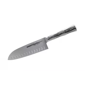 Samura bambukinis Santoku virtuvės peilis 160 mm, AUS-8 (SBA-0094)