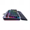 Thermaltake Argent K5 mechaninė žaidimų klaviatūra - Cherry MX Speed Silver, RGB, vokiška layout