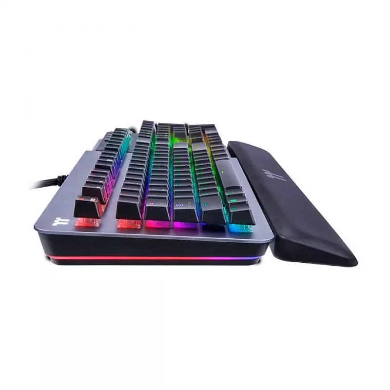 Thermaltake Argent K5 mechaninė žaidimų klaviatūra - Cherry MX Speed Silver, RGB, vokiška layout