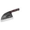 SAMURA Mad Bull serbų šefo peilis 18 cm raudona G-10 rankena AUS-8 plienas