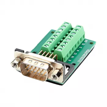 EXSYS EX-49022 VGA kištukas į 16 kontaktų gnybtų bloko adapterį