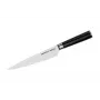 SAMURA Harakiri universalus peilis 192 mm AUS-8 plieno Full Tang juoda rankena