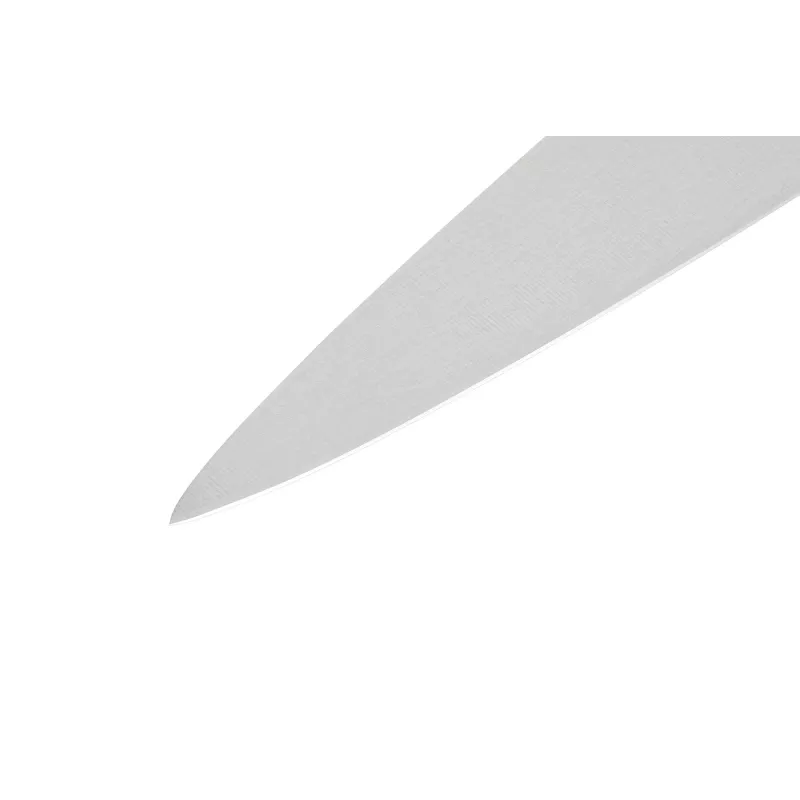 SAMURA Harakiri universalus peilis 192 mm AUS-8 plieno Full Tang juoda rankena