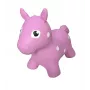Gerardo's Toys rožinis šokinėjantis arkliukas – šokinėjantis gyvūnų žaislas vaikams, patvarus PVC, 50 kg apkrova, 28 cm balno aukštis, CE ir EN71 sertifikuotas