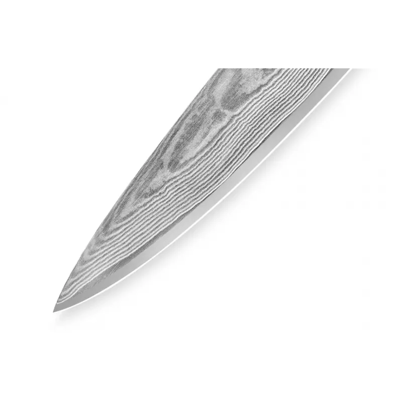 SAMURA Harakiri filė peilis 230 mm – AUS-8 nerūdijantis plienas, juoda ABS rankena