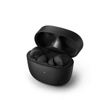 PHILIPS TAT2206BK/00 Tikri belaidžiai ausinukai su įkrovimo dėklu, juodi