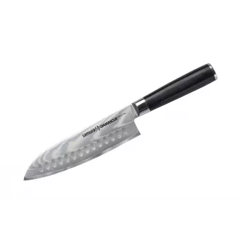 SAMURA Harakiri universalus peilis 180 mm AUS-8 nerūdijantis plienas, juoda ABS rankena