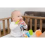 Kidsme Stage Teether Chain, 3M+, maistui skirta silikoninė grandinėlė, be BPA, 3 grandžių rinkinys, įvairių spalvų